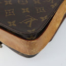 LOUIS VUITTON Monogram Cartouchiere MM Shoulder Bag M51253 LV Auth BA11124-15