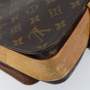 LOUIS VUITTON Monogram Cartouchiere MM Shoulder Bag M51253 LV Auth BA11124-16