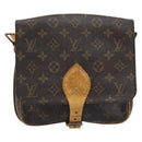 LOUIS VUITTON Monogram Cartouchiere MM Shoulder Bag M51253 LV Auth BA11124-13