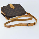 LOUIS VUITTON Monogram Cartouchiere MM Shoulder Bag M51253 LV Auth BA11124-7
