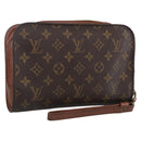 LOUIS VUITTON Monogram Orsay Clutch Bag M51790 LV Auth BA11125-1