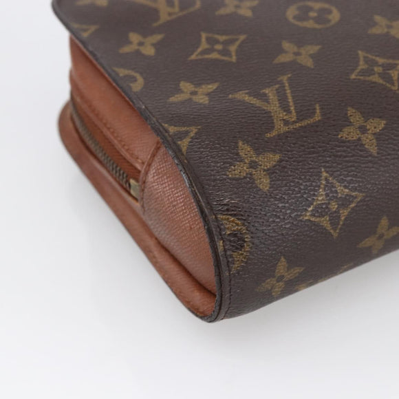 LOUIS VUITTON Monogram Orsay Clutch Bag M51790 LV Auth BA11125