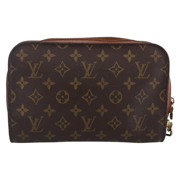 LOUIS VUITTON Monogram Orsay Clutch Bag M51790 LV Auth BA11125