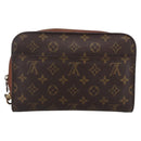 LOUIS VUITTON Monogram Orsay Clutch Bag M51790 LV Auth BA11125-2