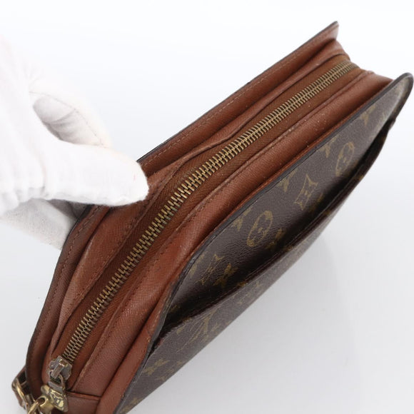 LOUIS VUITTON Monogram Orsay Clutch Bag M51790 LV Auth BA11125