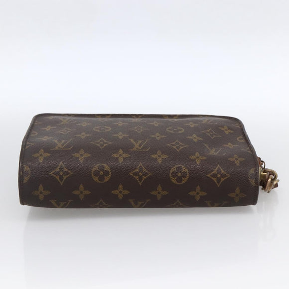 LOUIS VUITTON Monogram Orsay Clutch Bag M51790 LV Auth BA11125