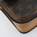 LOUIS VUITTON Monogram Cartouchiere MM Shoulder Bag M51253 LV Auth BA11126-15