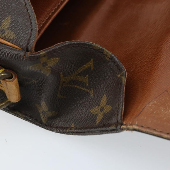 LOUIS VUITTON Monogram Cartouchiere MM Shoulder Bag M51253 LV Auth BA11126