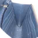 CELINE Trifold Wallet Chain Bag Leather Multicolor Gold Auth BA11127-19