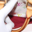 LOUIS VUITTON Monogram Multicolor Trouville Bag White M92663 LV Auth BA11135-21