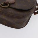 LOUIS VUITTON Monogram Saint Cloud PM Shoulder Bag M51244 LV Auth BA11138-11