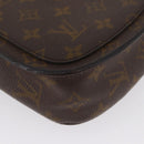 LOUIS VUITTON Monogram Saint Cloud PM Shoulder Bag M51244 LV Auth BA11138-12