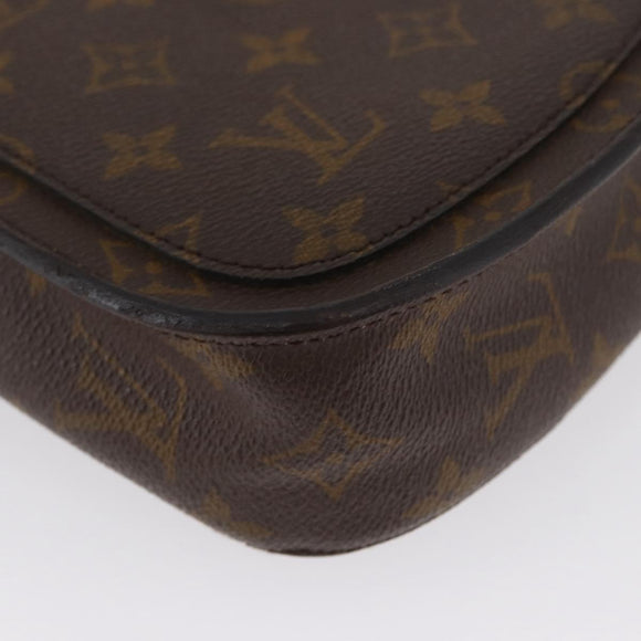 LOUIS VUITTON Monogram Saint Cloud PM Shoulder Bag M51244 LV Auth BA11138