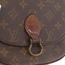 LOUIS VUITTON Monogram Saint Cloud PM Shoulder Bag M51244 LV Auth BA11138-14