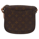 LOUIS VUITTON Monogram Saint Cloud PM Shoulder Bag M51244 LV Auth BA11138-3