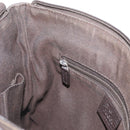 GUCCI GG Canvas Shoulder Bag Outlet Brown Gold 272396 Auth BA11139-20
