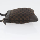 GUCCI GG Canvas Shoulder Bag Outlet Brown Gold 272396 Auth BA11139-4