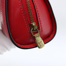 LOUIS VUITTON Epi Dauphine PM Pouch Castilian Red M48447 LV Auth BA11147-8
