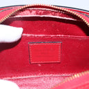 LOUIS VUITTON Epi Dauphine PM Pouch Castilian Red M48447 LV Auth BA11147-9