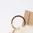 LOUIS VUITTON Porte Cles Snow Vivienne Key Holder White M00554 LV Auth BA11149M-5