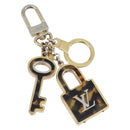 LOUIS VUITTON Porte Cle Confidence Key Holder metal Gold M65088 LV Auth BA11152-1