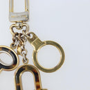 LOUIS VUITTON Porte Cle Confidence Key Holder metal Gold M65088 LV Auth BA11152-5