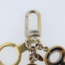 LOUIS VUITTON Porte Cle Confidence Key Holder metal Gold M65088 LV Auth BA11152-9