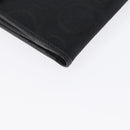 Salvatore Ferragamo Gancini Compact Wallet Nylon Leather Black Auth BA11154V-7