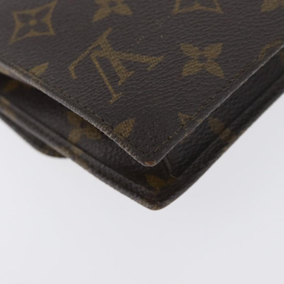 LOUIS VUITTON Monogram Pochette Rabat 20 Clutch Bag M51935 LV Auth BA11156