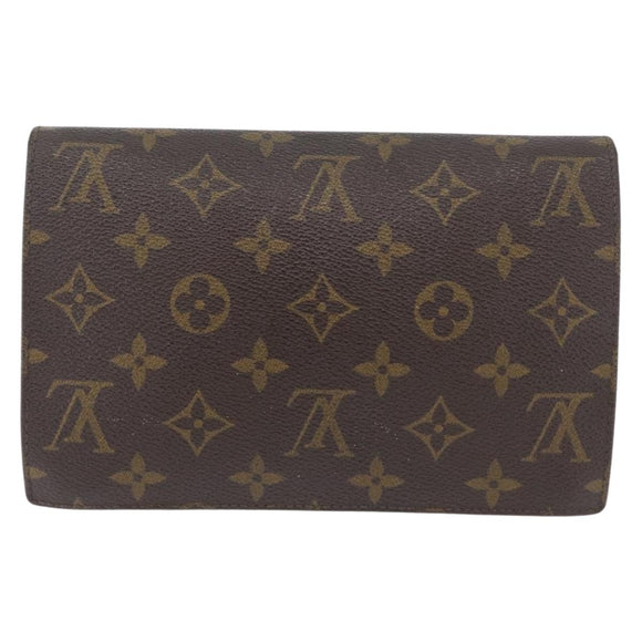 LOUIS VUITTON Monogram Pochette Rabat 20 Clutch Bag M51935 LV Auth BA11156