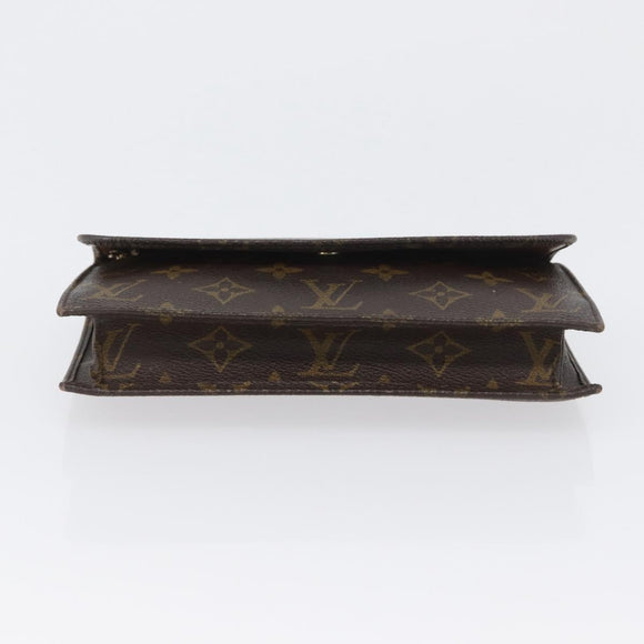 LOUIS VUITTON Monogram Pochette Rabat 20 Clutch Bag M51935 LV Auth BA11156