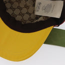 GUCCI GG Canvas Cap S Multicolor 751544 Auth BA11157M-16