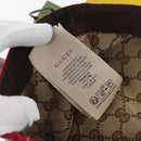 GUCCI GG Canvas Cap S Multicolor 751544 Auth BA11157M-23