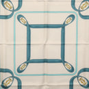 CARTIER Scarf Silk Light Blue Auth BA11162V-7