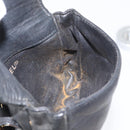 CHANEL COCO Mark Chain Waist Bag Lamb Skin Black Gold CC Auth BA11165-20