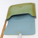 LOUIS VUITTON Monogram Vernis Thompson Street Bag Baby Blue M91009 Auth BA11169-15