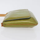 LOUIS VUITTON Monogram Vernis Thompson Street Bag Baby Blue M91009 Auth BA11169-5