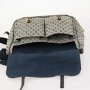 LOUIS VUITTON Monogram Mini Sac Maman Shoulder Bag Blue M42350 LV Auth BA11171-22