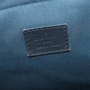 LOUIS VUITTON Monogram Mini Sac Maman Shoulder Bag Blue M42350 LV Auth BA11171-23