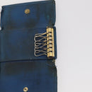 LOUIS VUITTON Epi Monogram Key Case Wallet 5 Set Blue LV Auth BA11175-11