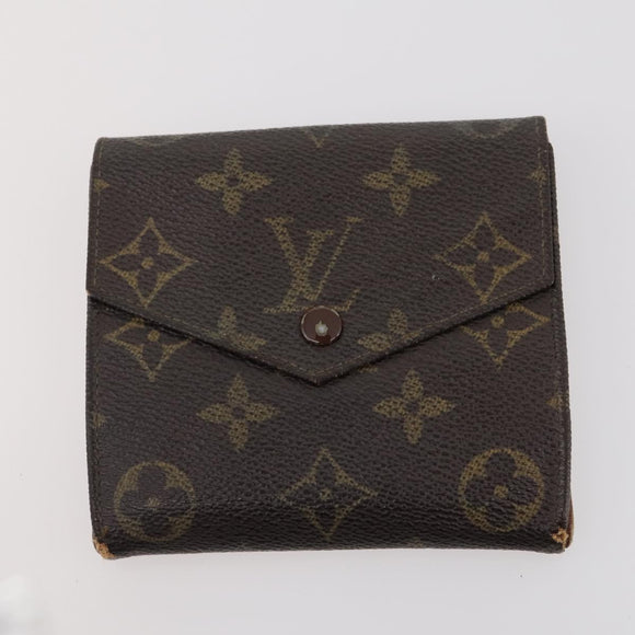 LOUIS VUITTON Epi Monogram Key Case Wallet 5 Set Blue LV Auth BA11175