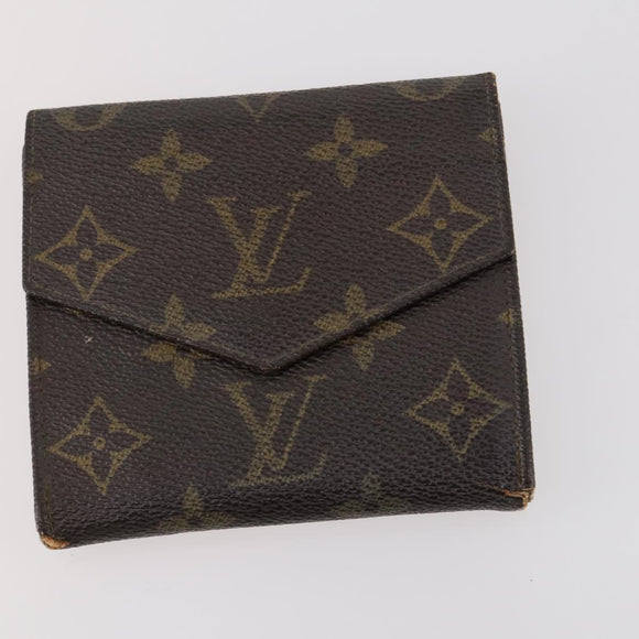 LOUIS VUITTON Epi Monogram Key Case Wallet 5 Set Blue LV Auth BA11175