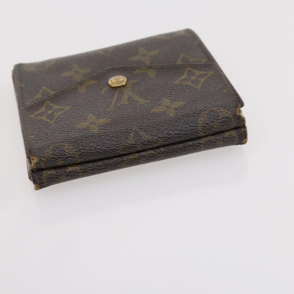 LOUIS VUITTON Epi Monogram Key Case Wallet 5 Set Blue LV Auth BA11175