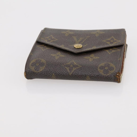 LOUIS VUITTON Epi Monogram Key Case Wallet 5 Set Blue LV Auth BA11175