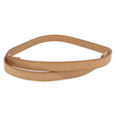 LOUIS VUITTON Shoulder Strap Leather 39.4"" Beige LV Auth BA11177-3