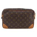 LOUIS VUITTON Monogram Compiegne 28 Clutch Bag M51845 LV Auth BA11183-2