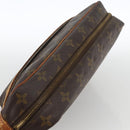 LOUIS VUITTON Monogram Compiegne 28 Clutch Bag M51845 LV Auth BA11183-5