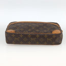 LOUIS VUITTON Monogram Compiegne 28 Clutch Bag M51845 LV Auth BA11183-6