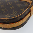 LOUIS VUITTON Monogram Jeune Fille PM Shoulder Bag M51227 LV Auth BA11185-15