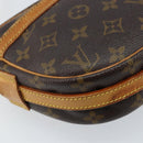LOUIS VUITTON Monogram Jeune Fille PM Shoulder Bag M51227 LV Auth BA11185-16